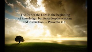 Proverbs 1-7