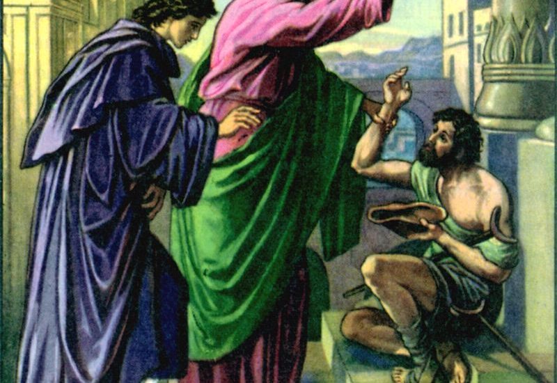 Peter and John Healing the Lame Man