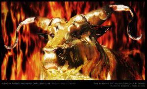 burning-golden-calf