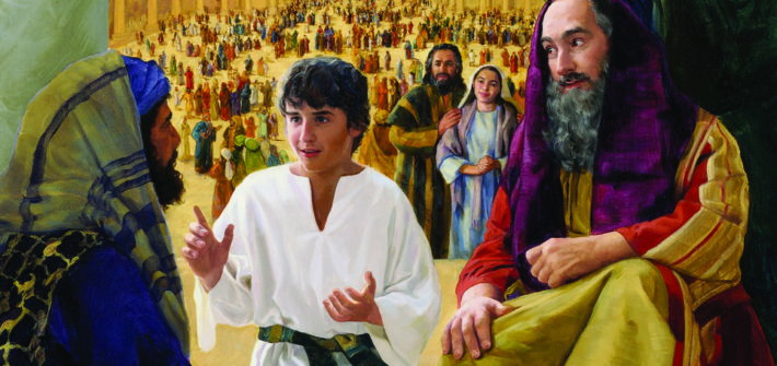 Jesus in the Temple as a Boy