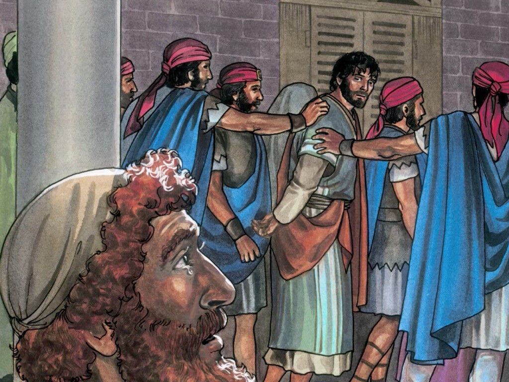 Jesus Is Denied By Peter